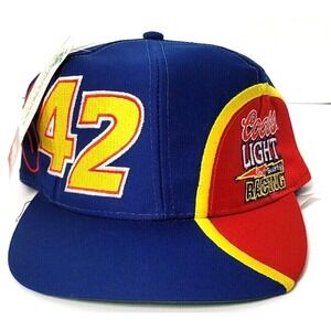 KYLE PETTY HAT CAP SNAPBACK NASCAR #42 COORS LIGHT BEER RACING CHASE VINTAGE 90S